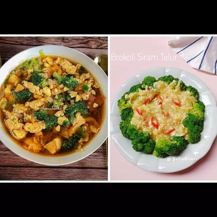 11 Resep brokoli telur, nikmat, sehat, dan bikin nambah nasi