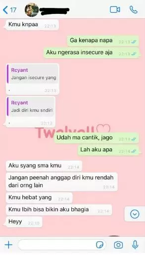 Chat lucu belum apa-apa udah insecure Berbagai sumber