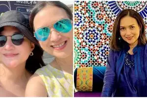 Sudah 20 tahun bercerai, ini 8 momen Ira Wibowo hadiri pertemuan keluarga anak Katon Bagaskara