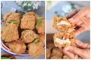 Tanpa baking powder, ini trik bikin tahu isi keriting dan renyah tahan lama pakai 1 jenis tepung