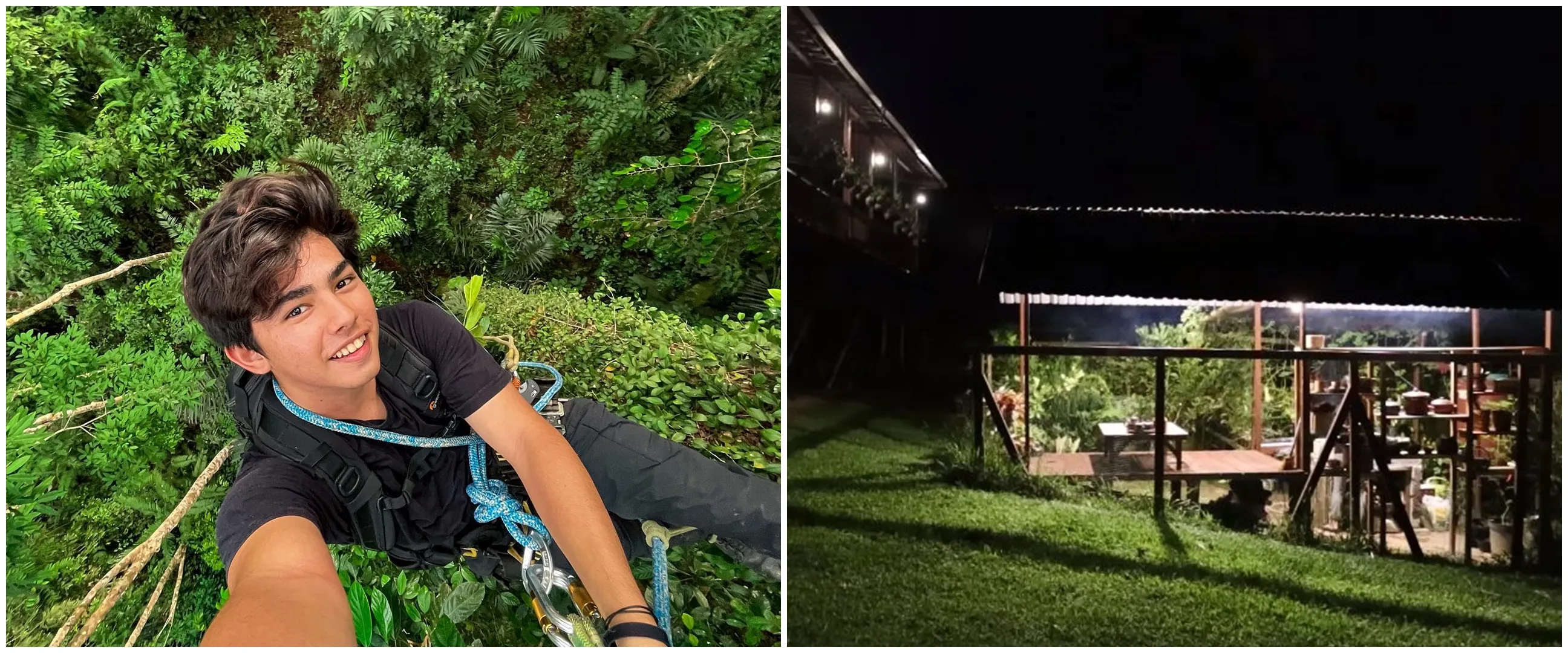 Pilih tinggal di tengah hutan, 9 potret kebun depan rumah Andrew Kalaweit ini cozy ada dapurnya