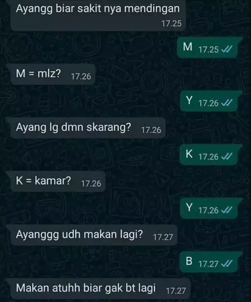 Chat lucu serba salah dari berbagai sumber