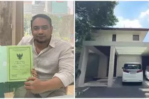 Baru lunas KPR di usia 45 tahun, 11 potret rumah Meisya Siregar & Bebi Romeo didekor pakai batu onyx