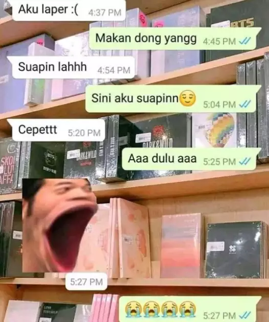 orang bucin ini bikin geli © Instagram orang bucin ini bikin geli © Instagram
