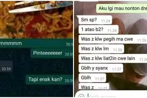 11 Chat lucu orang bucin ini bikin geli bacanya, jomblo harap tutup mata