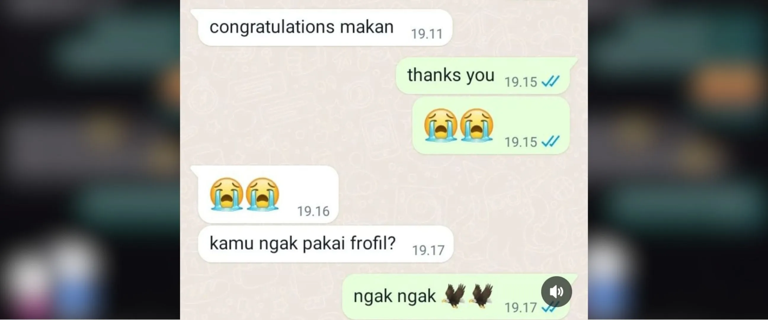 11 Chat lucu berusaha pakai bahasa Inggris biar kelihatan keren ini kocak abis, bikin tepuk jidat