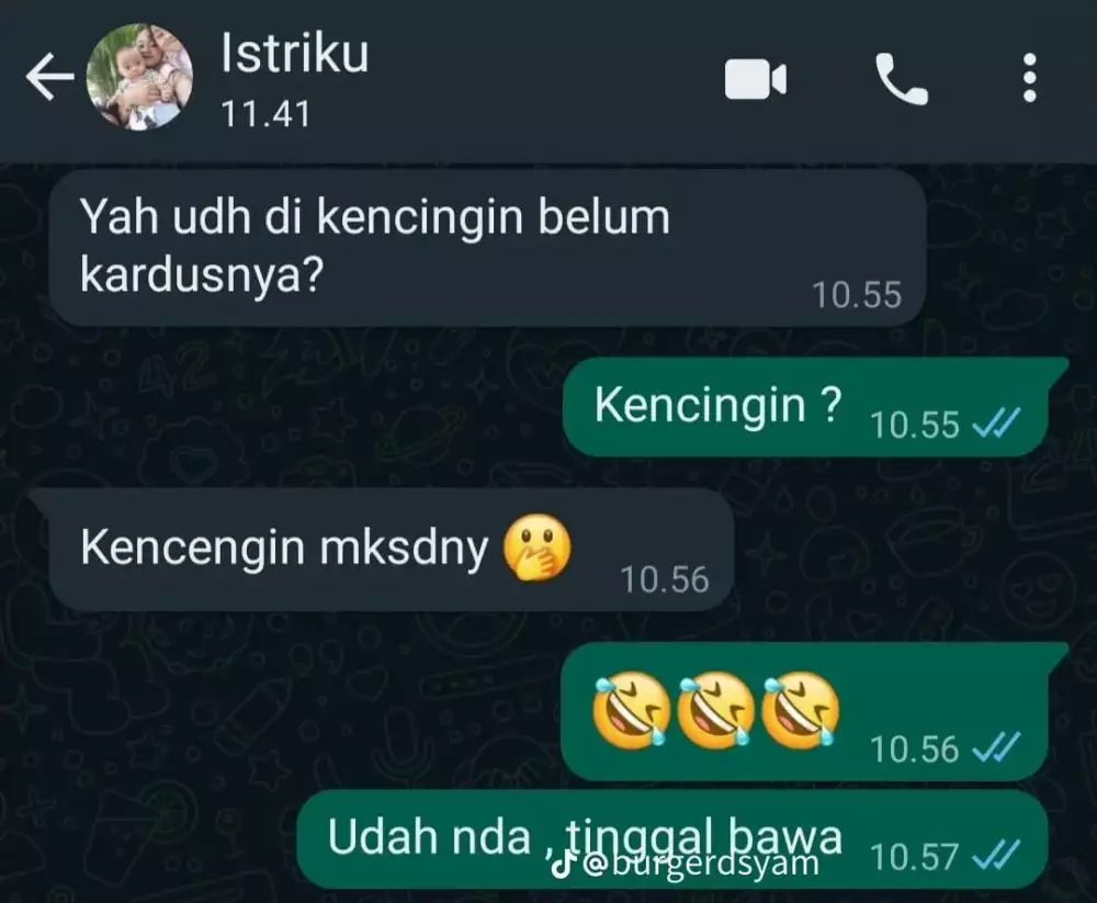 Chat lucu salah ketik suami istri dari berbagai sumber Chat lucu salah ketik suami istri dari berbagai sumber