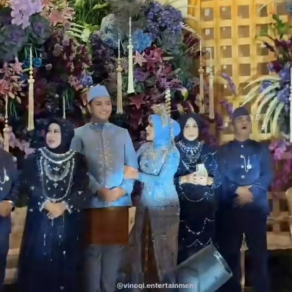 Sengaja datangkan Tiara Andini ke pernikahannya demi beri kejutan ke istri, aksi pria ini bikin iri