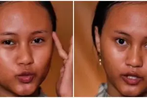 Bak beda orang, transformasi cewek berkulit gelap dirias jadi manten Bali ini matanya bikin salfok