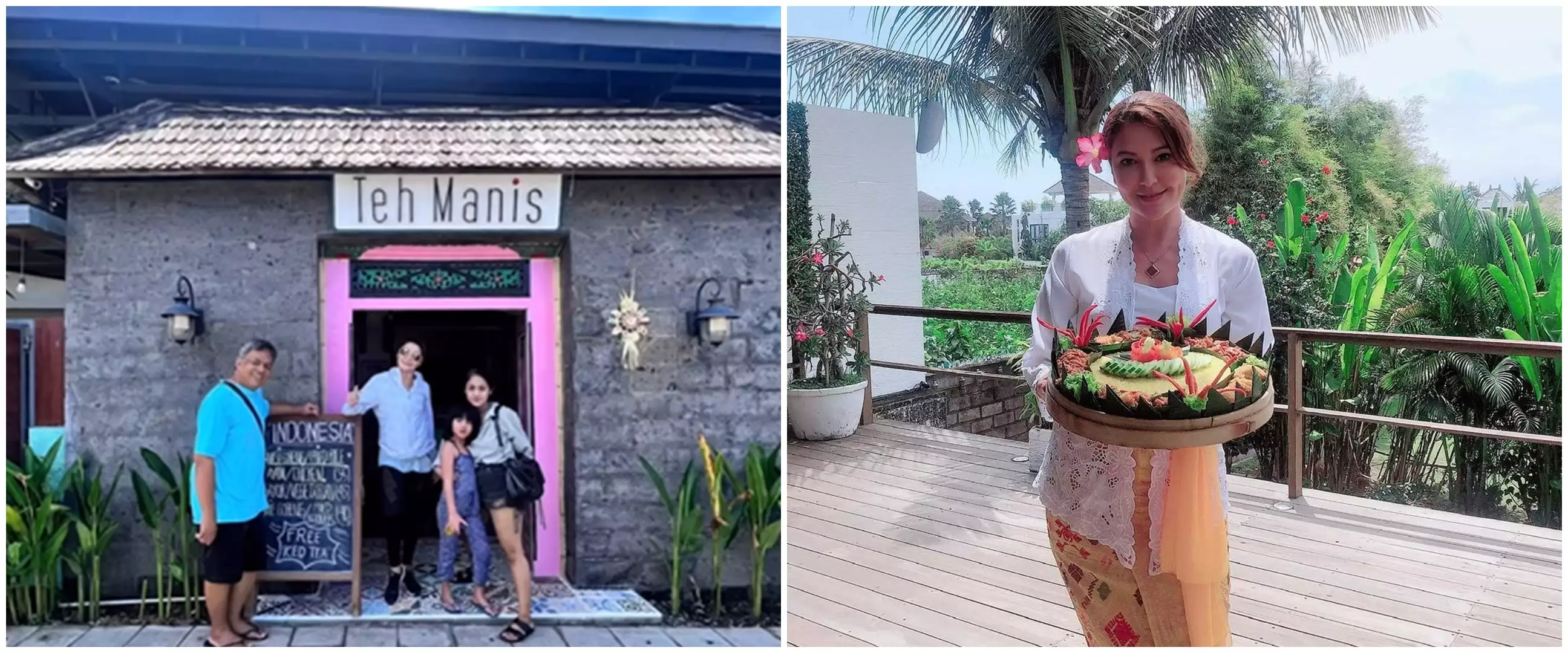Punya rumah bernuansa alam diubah jadi tempat jualan, ini 10 potret warung Tamara Bleszynski di Bali