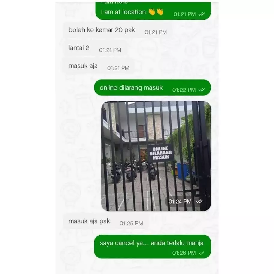 terpaksa cancel dari berbagai sumber