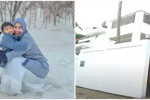 Beri kado rumah buat anak, 11 potret hunian baru Ria Ricis ini area mandi lebih luas dari kamar Moana