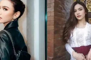 Busananya dinilai saingi pengantin, begini 9 potret Mahalini pakai gaun putih di acara pernikahan