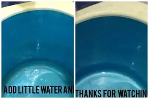 Bukan diolesi sitrun, ini trik bersihkan noda kerak di dasar ember cuma pakai 1 bahan dapur