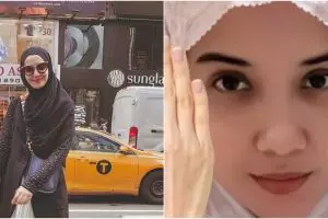 Jauh dari ekspektasi, 9 potret Zaskia Sungkar ikut tren makeup Asoka ini hasil riasannya bikin ngakak