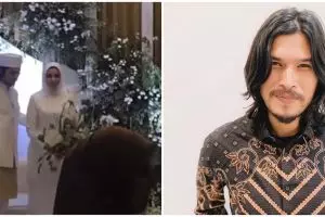 9 Momen pernikahan Virzha dengan wanita keturunan Arab, Prosesi Ijab Kabul bikin merinding