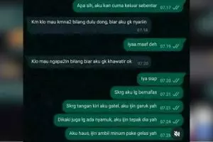 11 Chat lucu menghadapi pacar kelewat posesif ini bikin dada kembang-kempis, auto geleng kepala