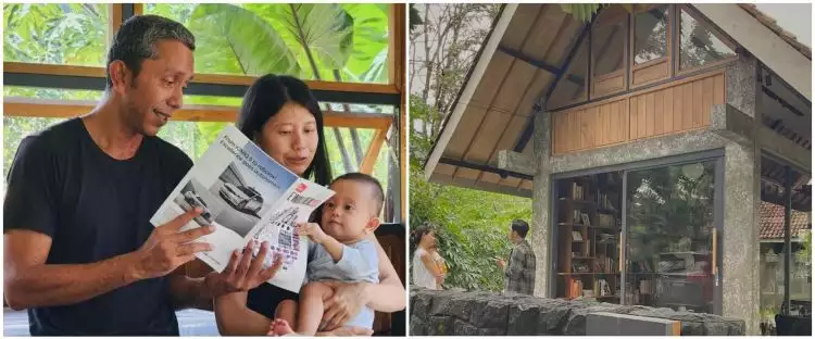 Kisah pasangan tinggalkan Jakarta pilih menetap di Magelang demi wujudkan mimpi punya taman baca