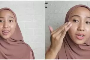 Cuma modal Rp 1.000, wanita ini tunjukkan cara hilangkan kerutan di wajah pakai 1 bahan alami