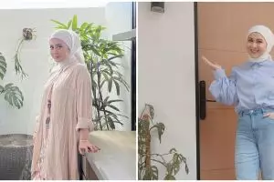 Punya hunian 3 lantai, 9 potret dapur rumah baru Kesha Ratuliu simpel nggak bikin sumpek