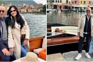 Jarang pamer pasangan, 10 momen Donna Harun dan suami yang berprofesi mentereng ini bak ABG pacaran