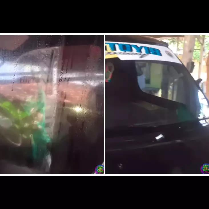 Modal Rp4.000, cara pria hilangkan jamur di kaca mobil ini ampuh cuma ditambah 1 bahan dapur