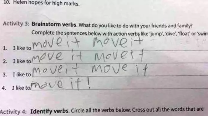 Potret kocak jawaban siswa di soal Bahasa Inggris Berbagai sumber Potret kocak jawaban siswa di soal Bahasa Inggris Berbagai sumber