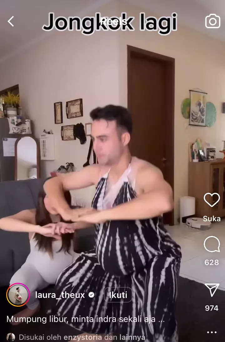 hunian Laura Theux © 2024 Instagram