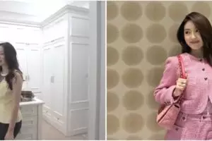 Huniannya ditaksir seharga Rp3 M, intip 11 potret walk in closet Natasha Wilona seperti butik mahal