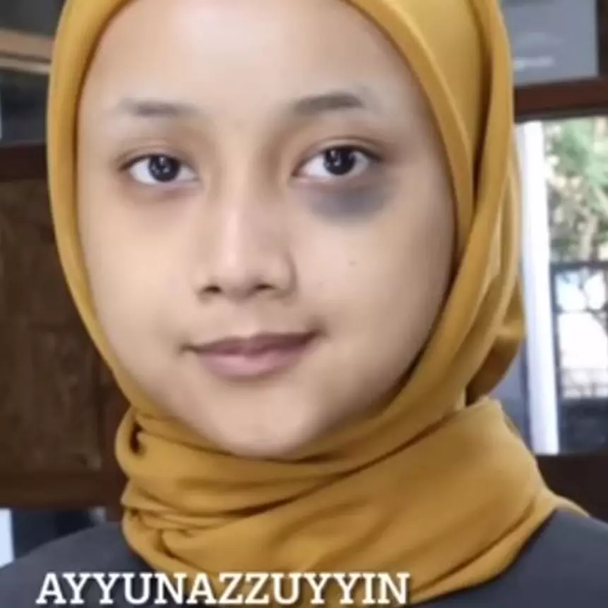 Transformasi makeup dengan tanda lahir di wajah dirias jadi manten bergaya India, hasilnya flawless