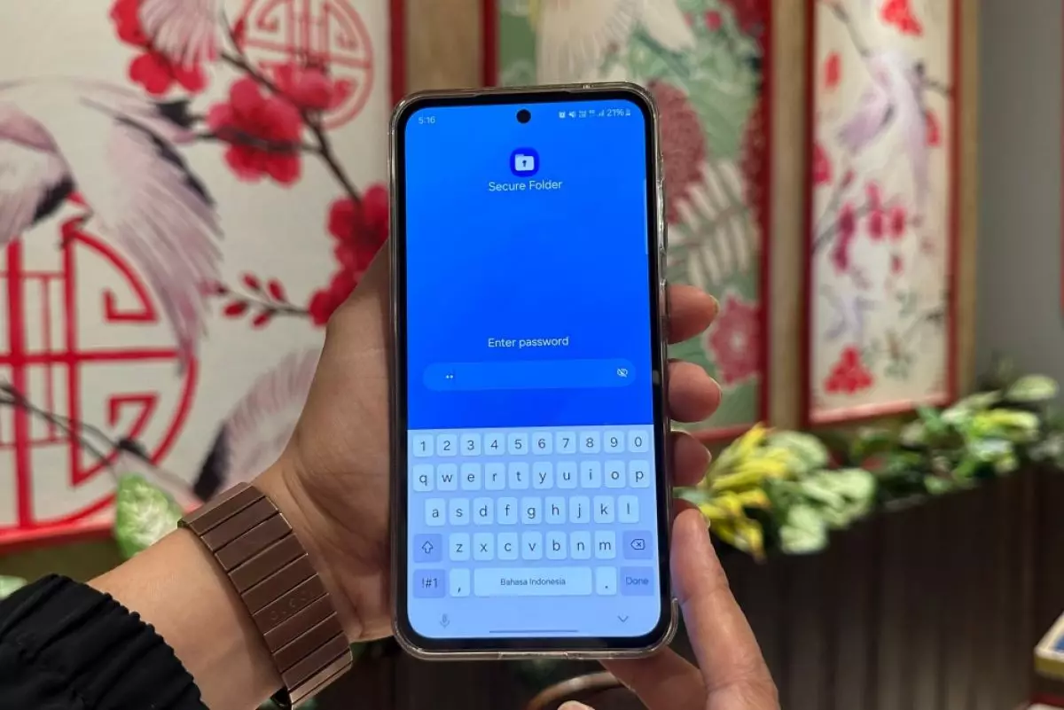 Samsung hadirkan fitur keamanan Secure Folder di ponsel Galaxy A55 5G, begini cara menggunakannya