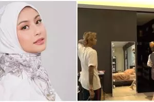 Punya hunian mewah dengan lift, 9 potret kamar Karin Novilda ini unik ada ruang khusus melukis