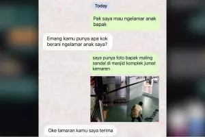 11 Chat lucu upaya meminta restu calon mertua ini endingnya bikin ketawa jahat, nyeleneh pol