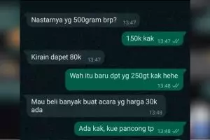 11 Chat lucu pembeli nawar keterlaluan ini bacanya sambil menghela napas, bisa bikin penjual bangkrut