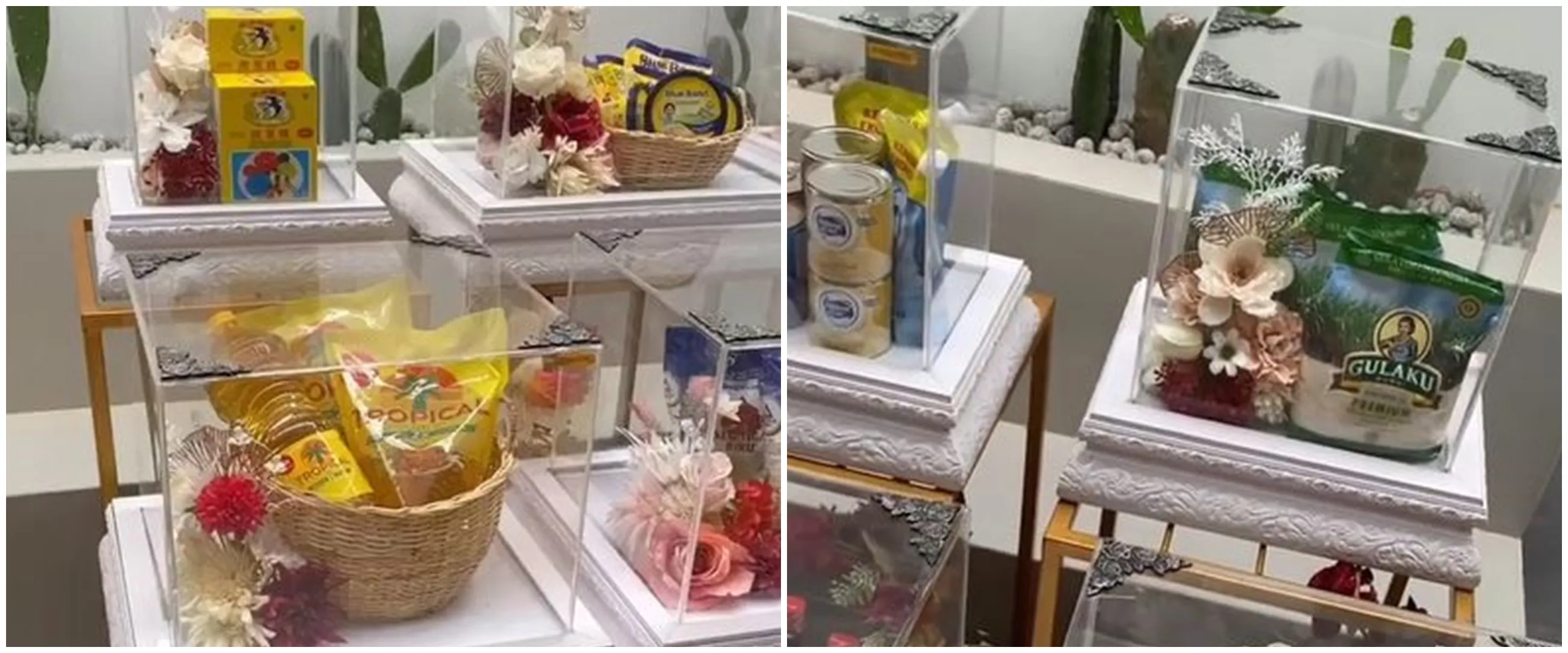 Antimainstream, isi seserahan ini malah berisi sembako lengkap, warganet: abis nikah buka usaha warung