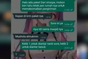 11 Chat lucu sama kurir sok asik ini jadi berasa teman sendiri, bikin geleng-geleng kepala
