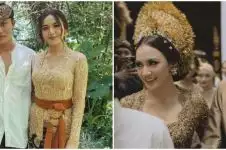 9 Momen Mahalini gelar prosesi Mepamit di Bali jelang nikah, keluarga Rizky Febian turut menyaksikan