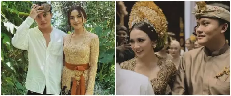 9 Momen Mahalini gelar prosesi Mepamit di Bali jelang nikah, keluarga Rizky Febian turut menyaksikan