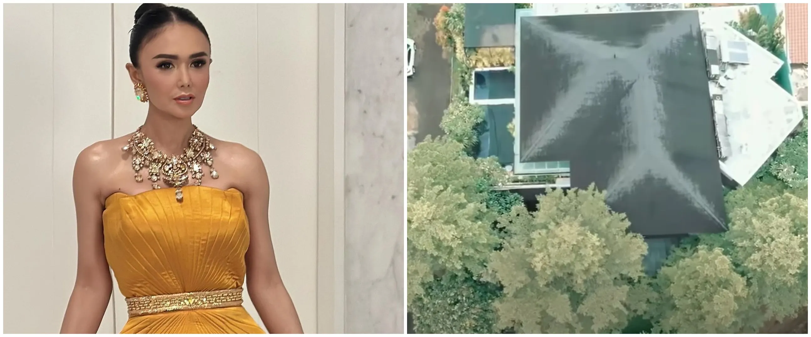 Rumah 900 meter persegi, 11 potret taman di lantai 2 Yuni Shara ini jadi tempat healing sang Diva