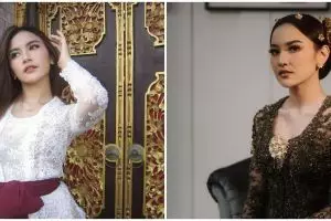 5 Detail makeup Mahalini di prosesi adat Mepamit jelang pernikahan, flawless & anggun khas Putri Bali