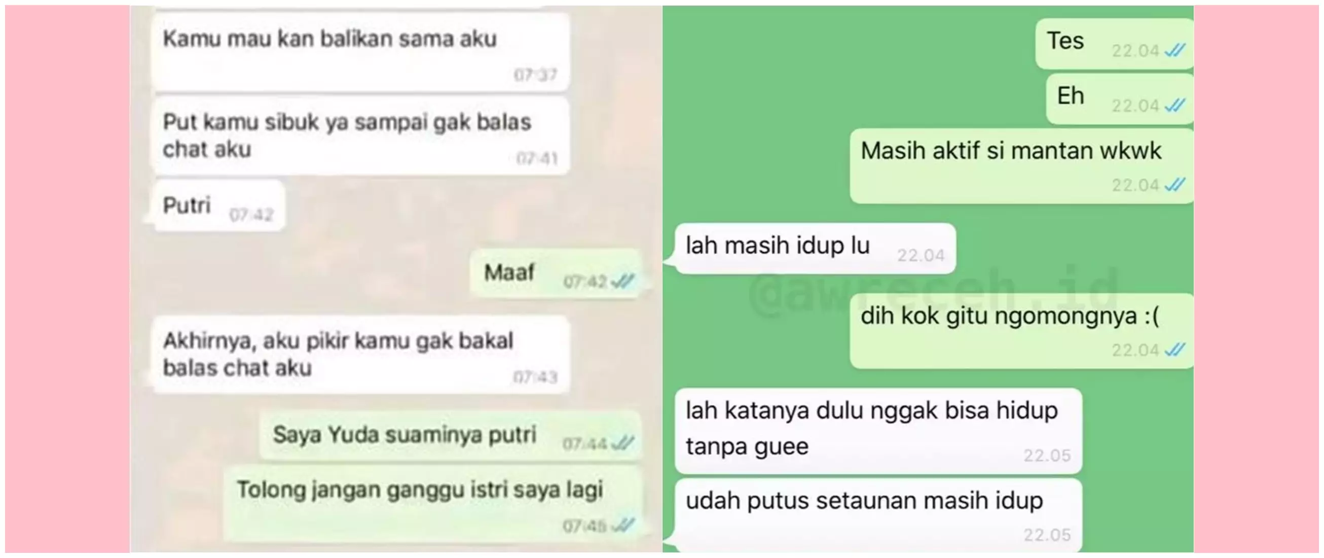 11 Chat lucu masih sayang mantan ini definisi gagal move on level akut, bikin geleng kepala