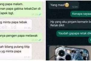 11 Chat lucu suami istri kurang fokus ini bikin senyum kecut, kok bisa kepikiran
