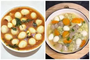 11 Resep telur puyuh kuah tanpa santan, enak, praktis, dan bikin nagih