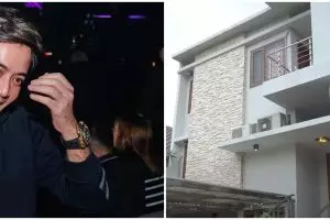 Hunian 3 lantai seluas 170 meter persegi, intip 9 potret dapur Kriss Hatta yang nyempil di basement