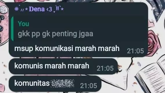 chat lucu salah gegara autocorrect Berbagai sumber