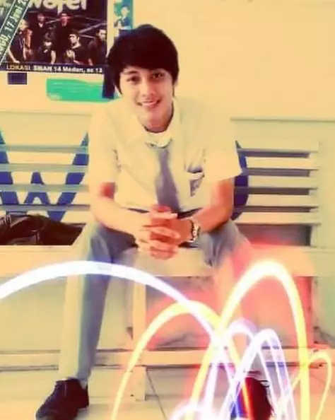 Rizky Billar posting foto lawas SMA © Instagram Rizky Billar posting foto lawas SMA © Instagram