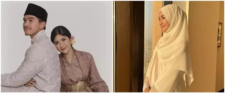 Jalani umrah bareng Kaesang Pangarep, 9 potret Erina Gudono ini dipuji cantik mirip Iriana Jokowi