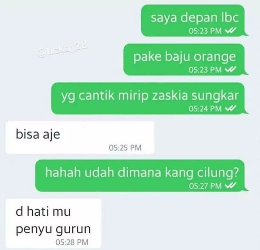 driver ojol penuh rayuan © Instagram