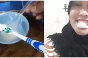 Tanpa produk bleaching, ibu-ibu ini bagikan trik atasi gigi kuning berkarang cuma pakai 2 bahan dapur