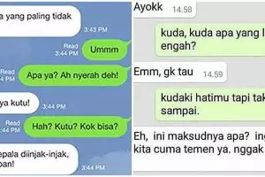 11 Chat lucu tebak-tebakan ini bikin senyum lebar, ada-ada aja jawabannya
